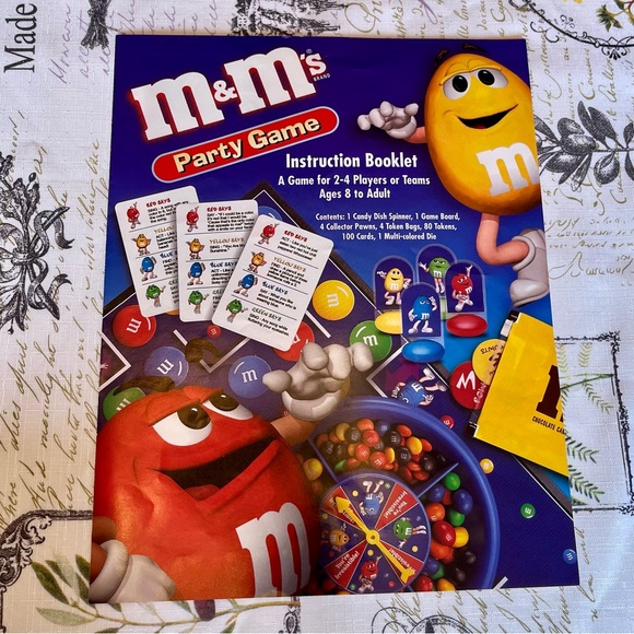 Vintage 1999 M & M’s Party Board Game - Picture 9 of 11